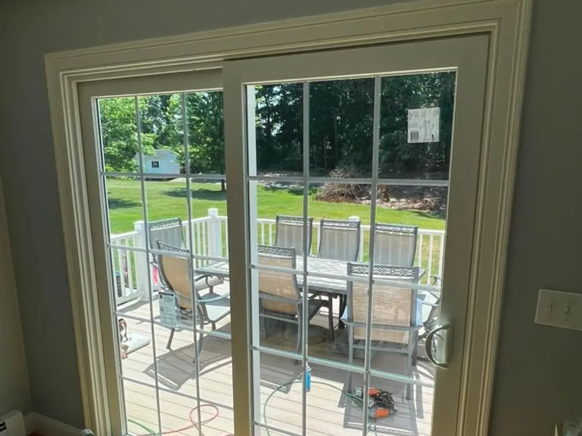 Entry & Patio Door Installation in Norfolk, MA — finished by Maia Construction