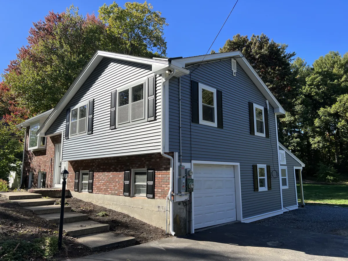 Split-Level Siding Replacement thumbnail - Siding project in Natick, MA