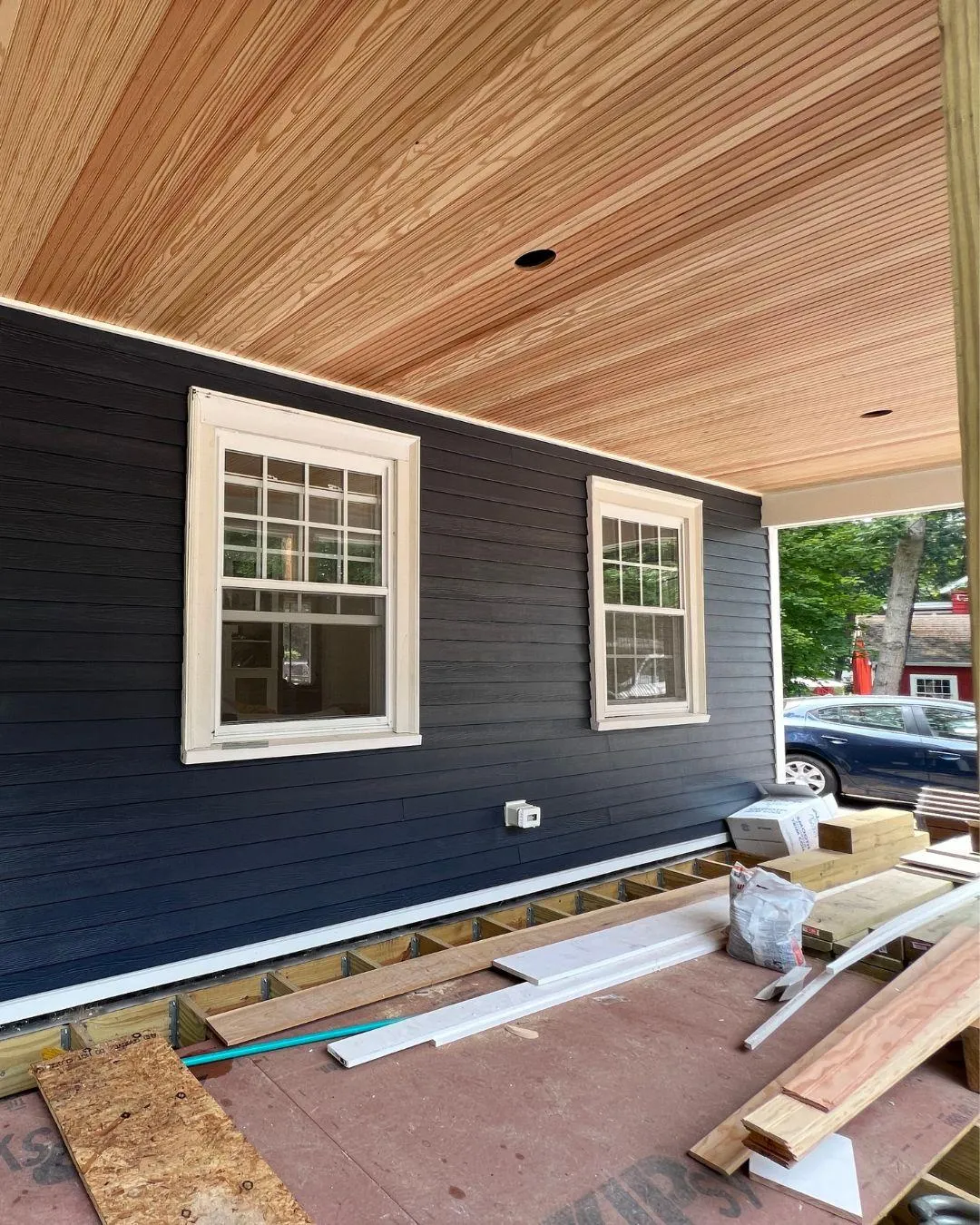 Windows installation project in Hardwick, Worcester County MA - Maia Construction