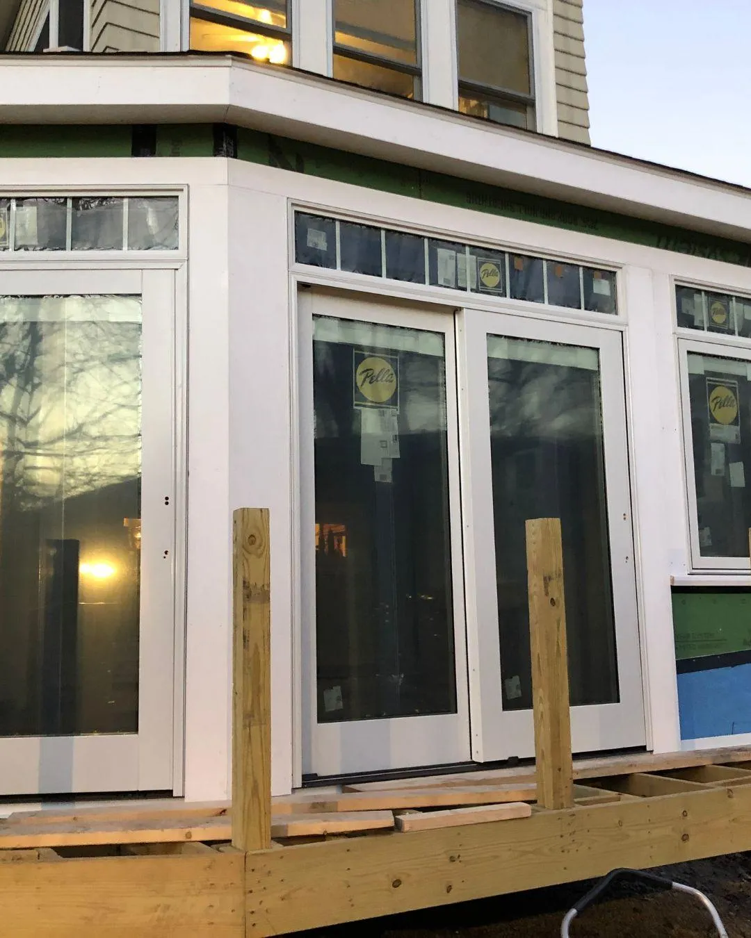 Windows installation project in Hardwick, Worcester County MA - Maia Construction